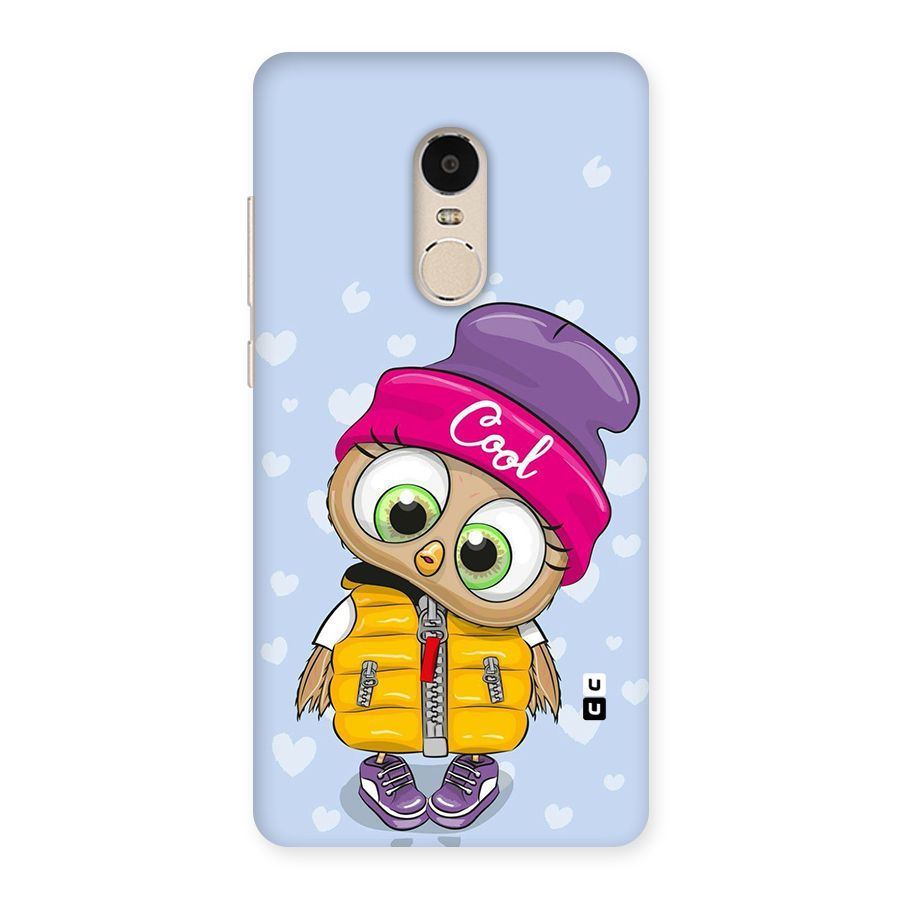 Cool Owl Back Case for Xiaomi Redmi Note 4