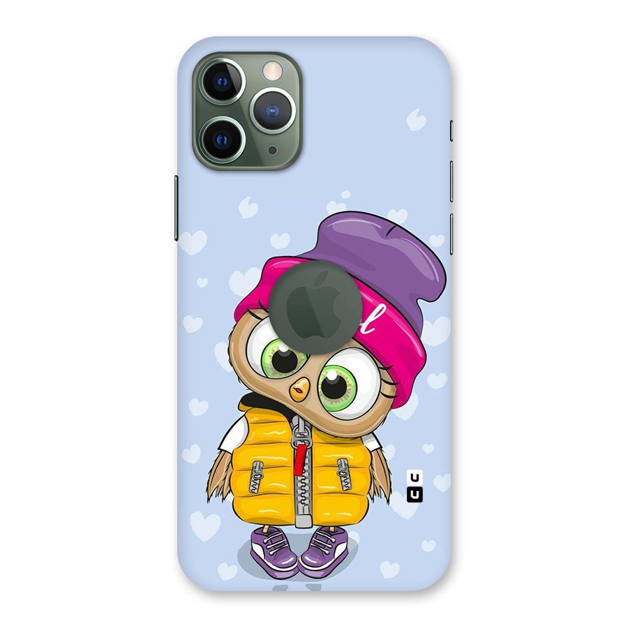 Cool Owl Back Case for iPhone 11 Pro Logo  Cut