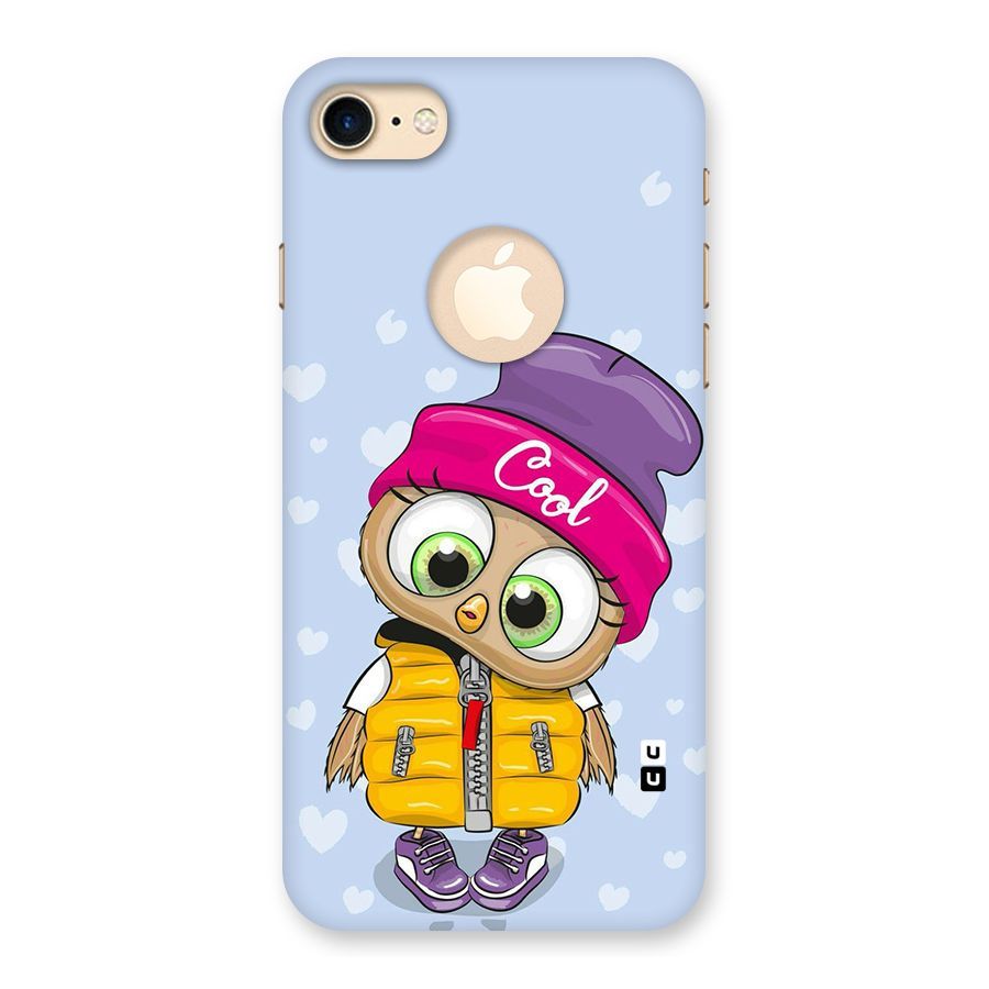 Cool Owl Back Case for iPhone 7 Logo Cut
