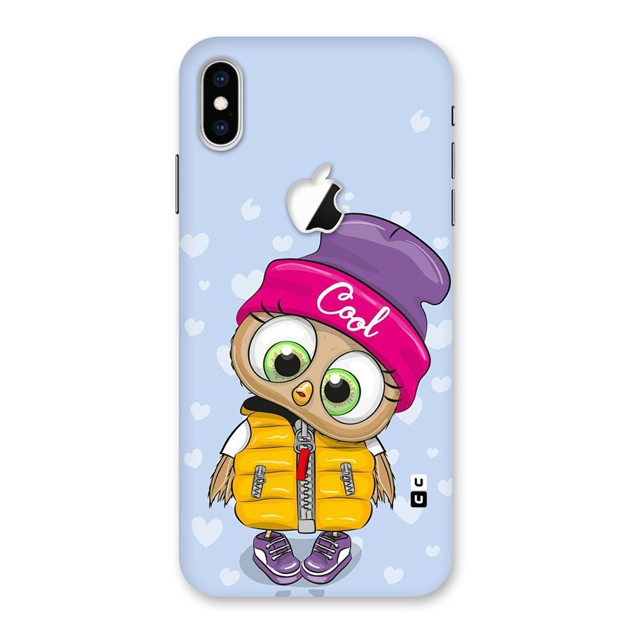 Cool Owl Back Case for iPhone XS Max Apple Cut