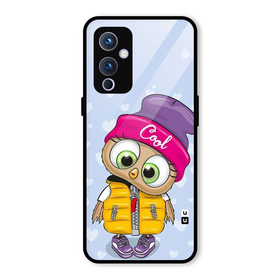 Cool Owl Glass Back Case for OnePlus 9