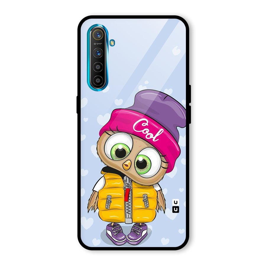 Cool Owl Glass Back Case for Realme X2