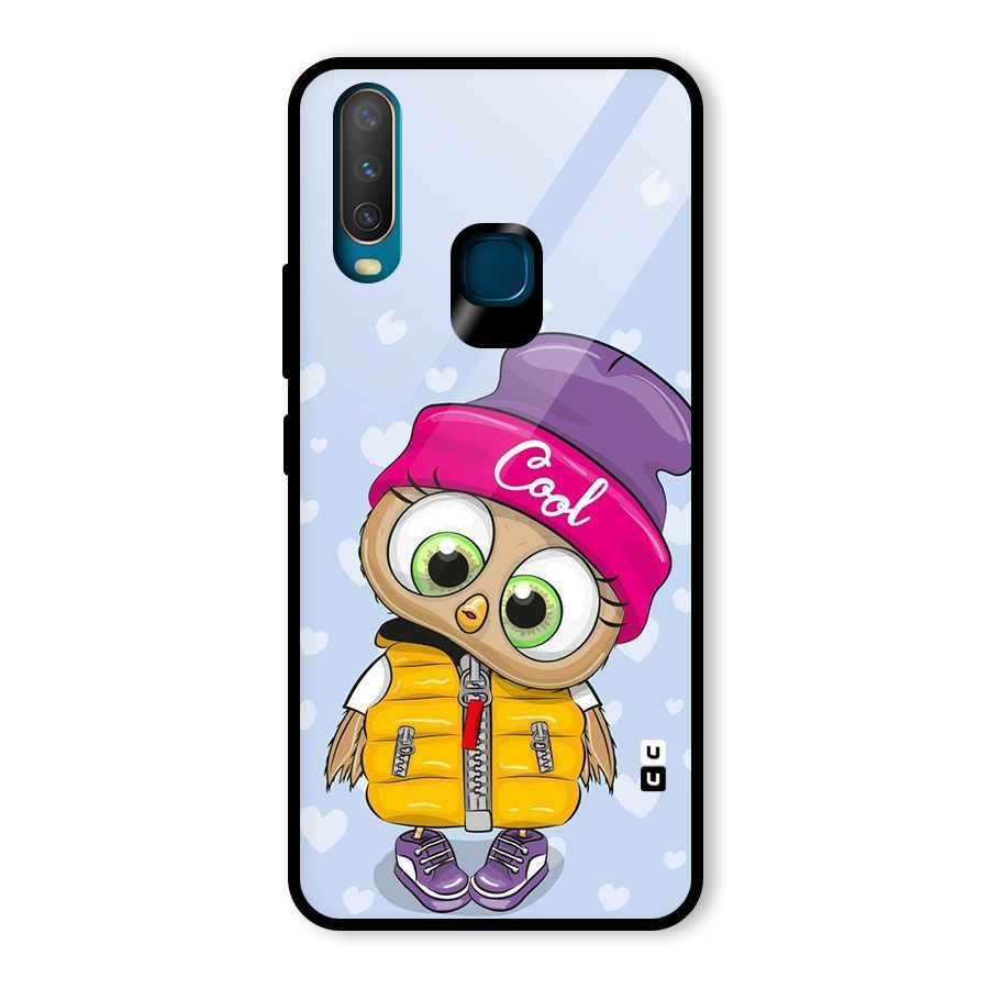 Cool Owl Glass Back Case for Vivo U10