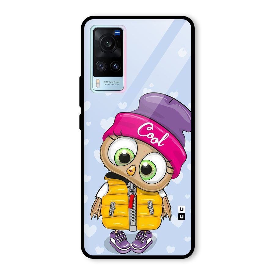 Cool Owl Glass Back Case for Vivo X60