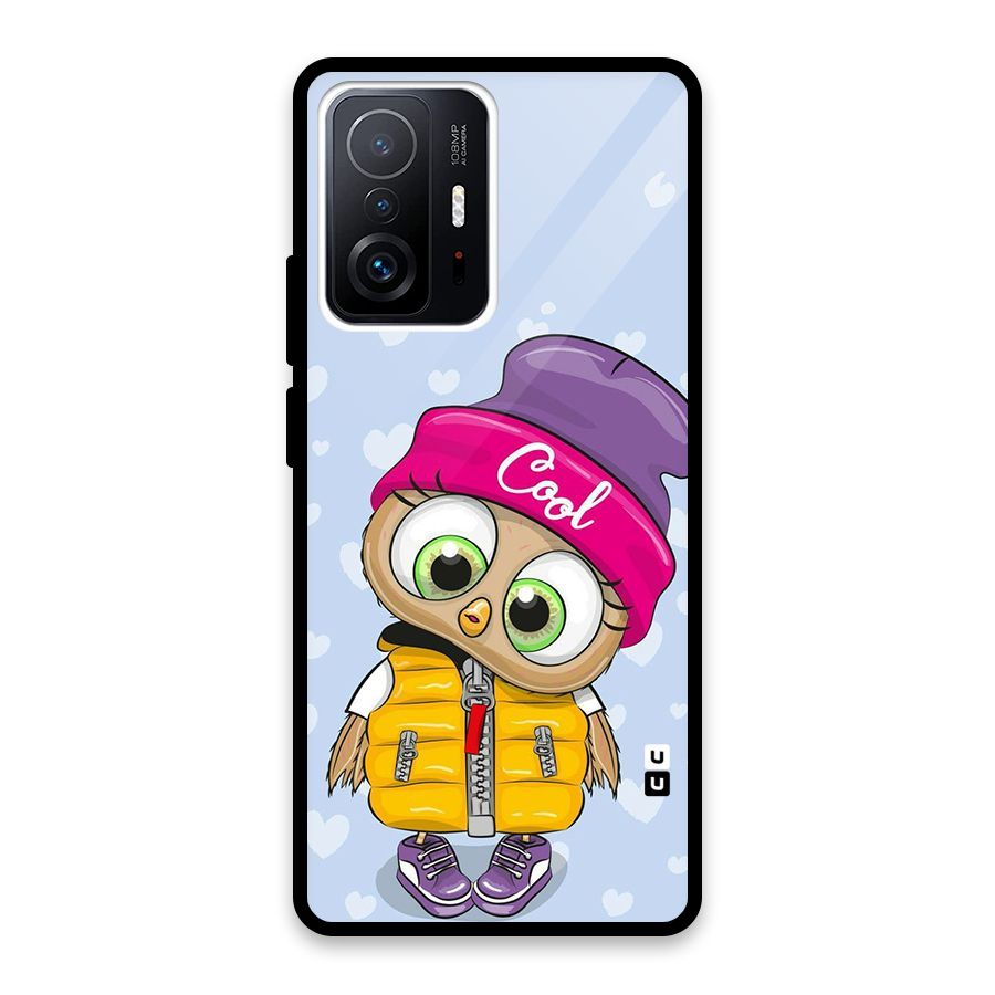 Cool Owl Glass Back Case for Xiaomi 11T Pro