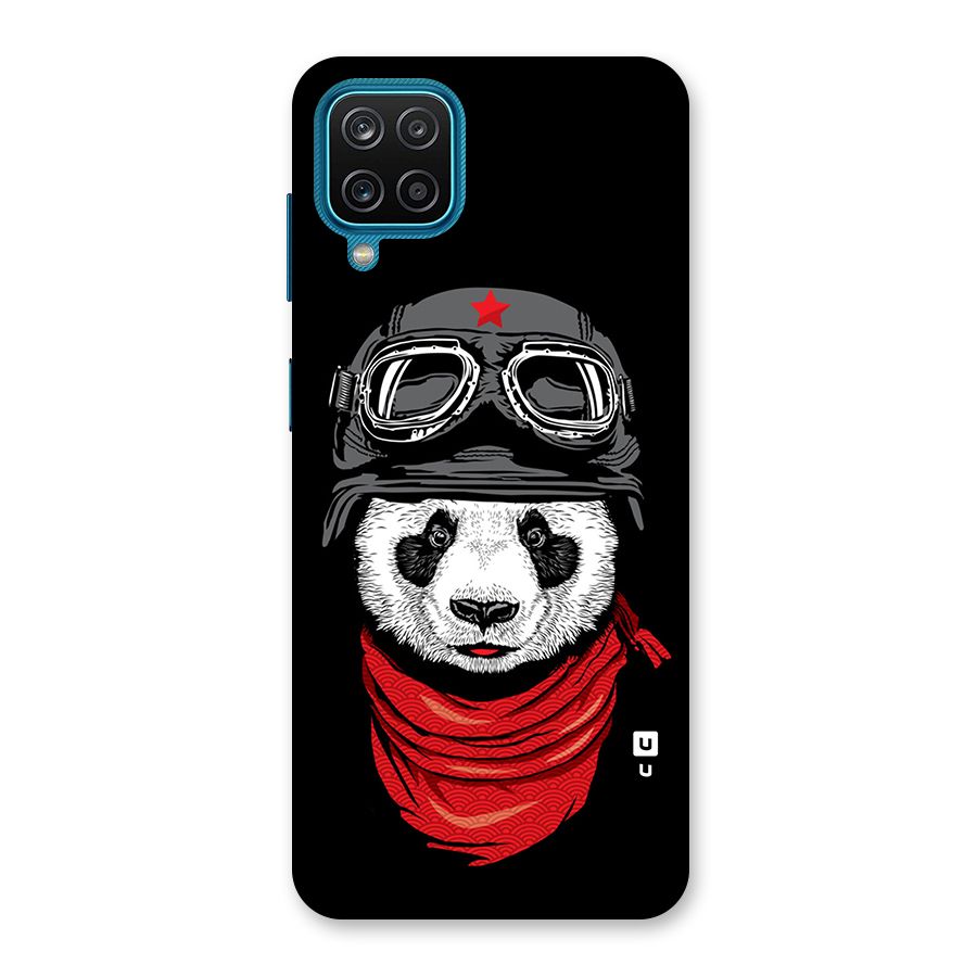 Cool Panda Soldier Art Back Case for Galaxy M12