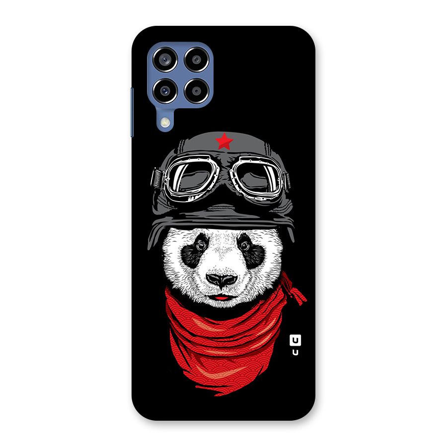 Cool Panda Soldier Art Back Case for Galaxy M53 5G