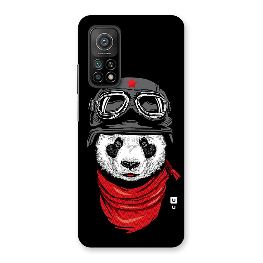 Cool Panda Soldier Art Back Case for Mi 10T Pro 5G