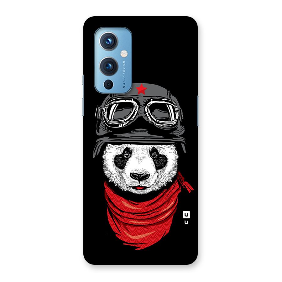 Cool Panda Soldier Art Back Case for OnePlus 9