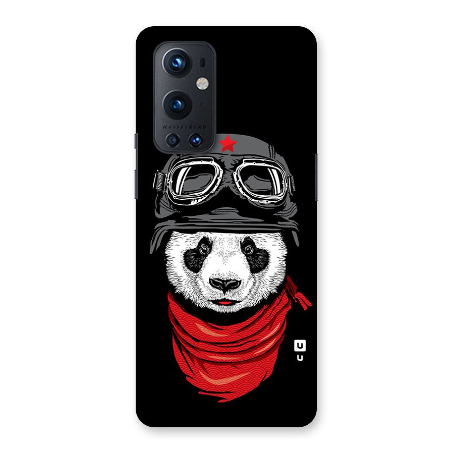 Cool Panda Soldier Art Back Case for OnePlus 9 Pro