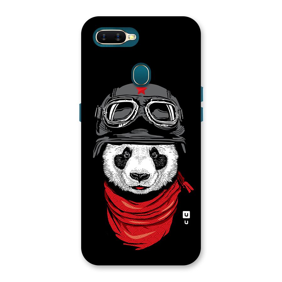 Cool Panda Soldier Art Back Case for Oppo A11k