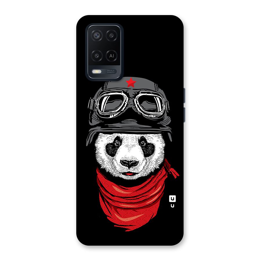 Cool Panda Soldier Art Back Case for Oppo A54