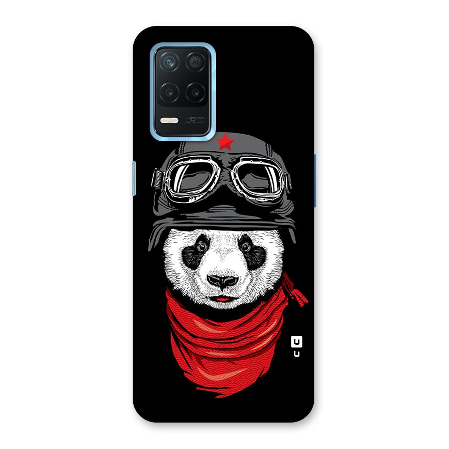 Cool Panda Soldier Art Back Case for Realme 8 5G