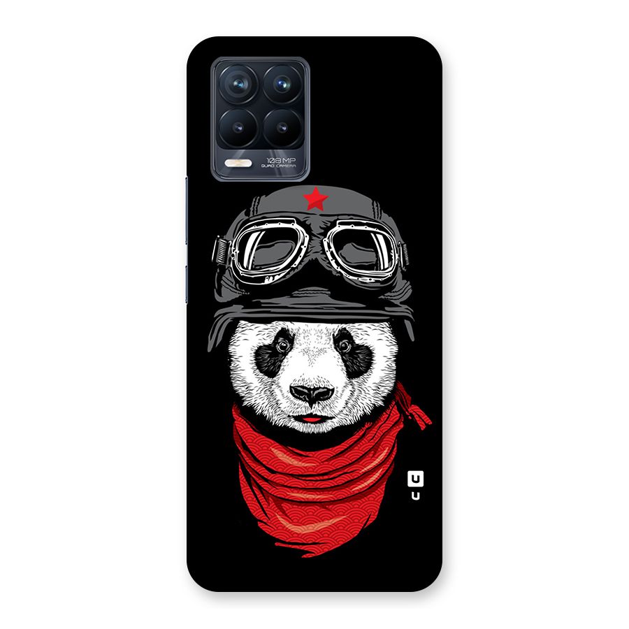 Cool Panda Soldier Art Back Case for Realme 8 Pro