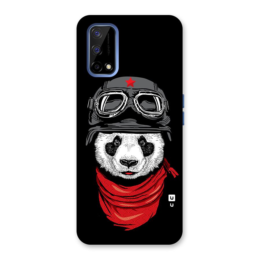 Cool Panda Soldier Art Back Case for Realme Narzo 30 Pro