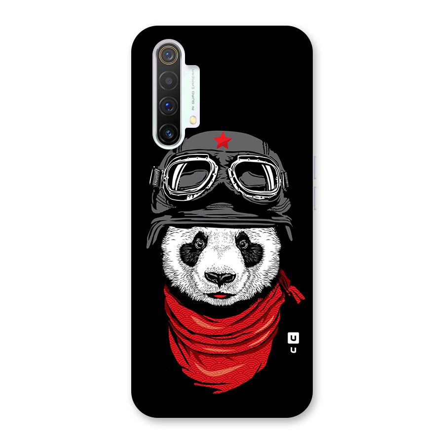 Cool Panda Soldier Art Back Case for Realme X3 SuperZoom
