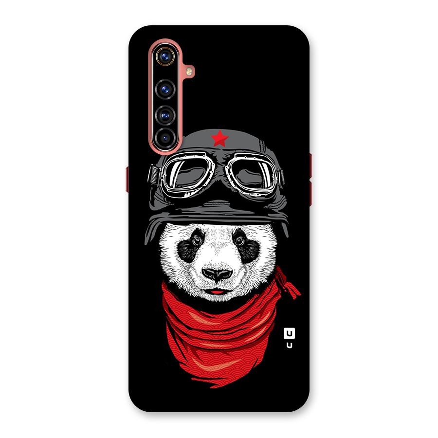 Cool Panda Soldier Art Back Case for Realme X50 Pro