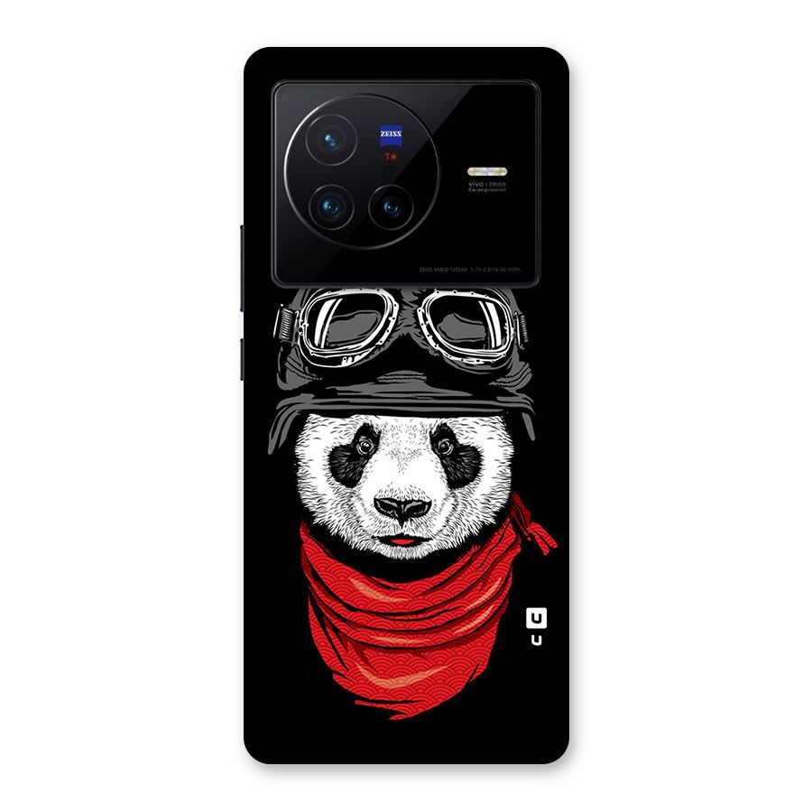 Cool Panda Soldier Art Back Case for Vivo X80