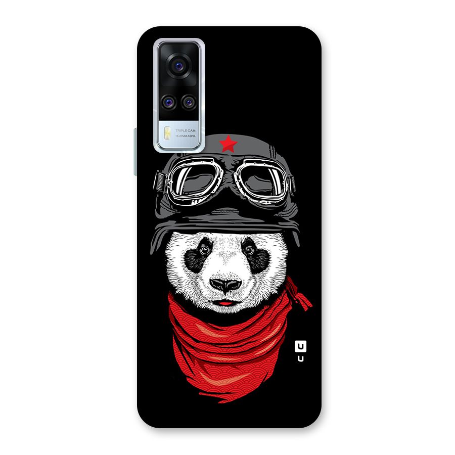 Cool Panda Soldier Art Back Case for Vivo Y31