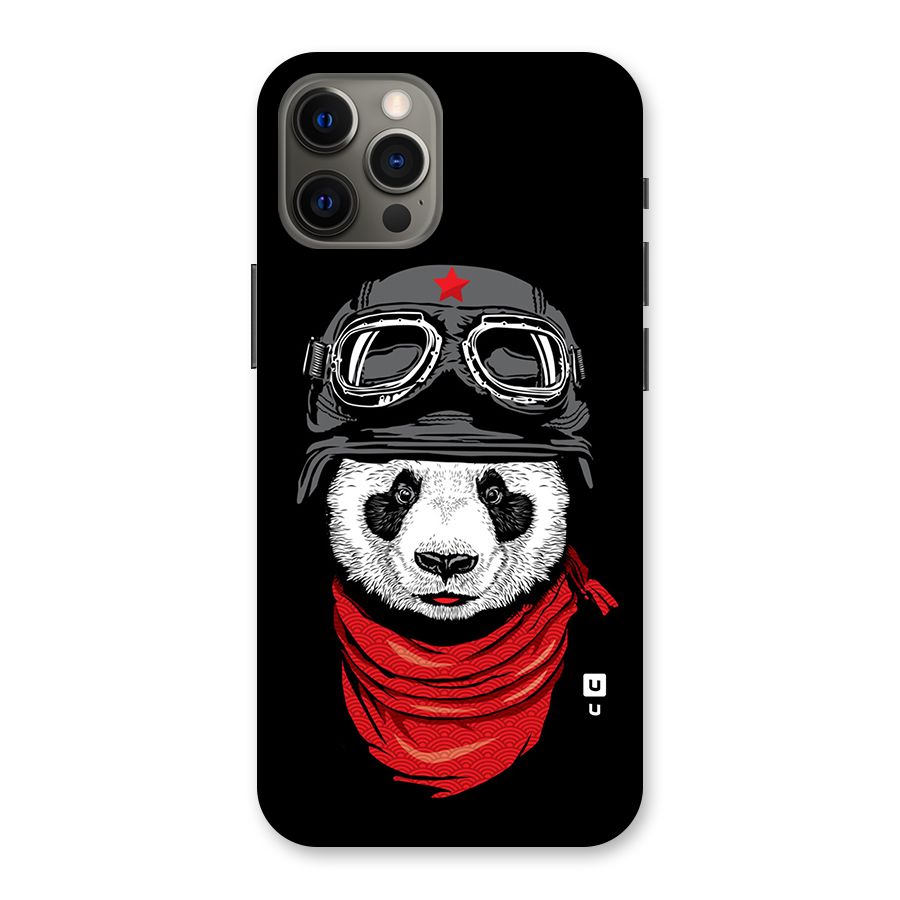 Cool Panda Soldier Art Back Case for iPhone 12 Pro Max