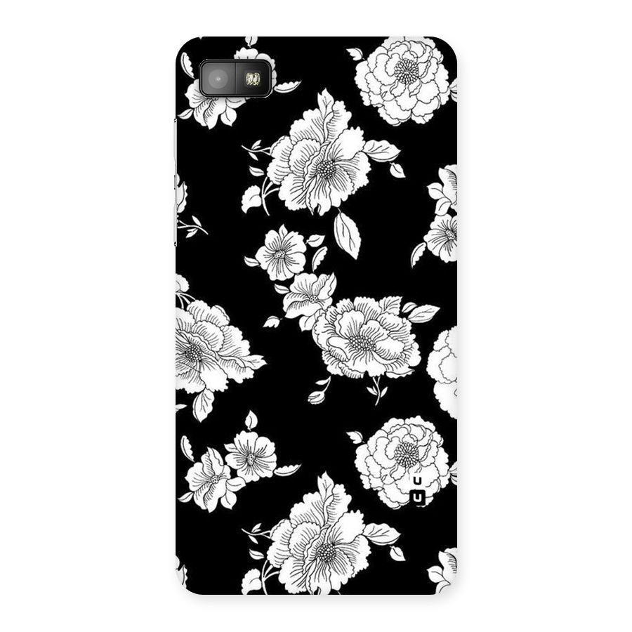 Cool Pattern Flowers Back Case for Blackberry Z10