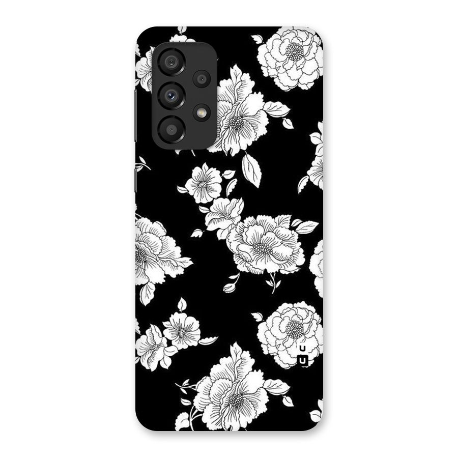 Cool Pattern Flowers Back Case for Galaxy A33 5G