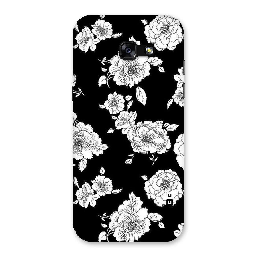 Cool Pattern Flowers Back Case for Galaxy A5 2017