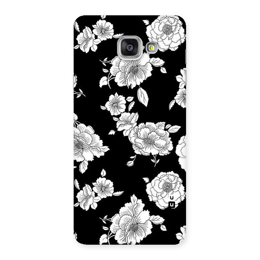 Cool Pattern Flowers Back Case for Galaxy A7 2016