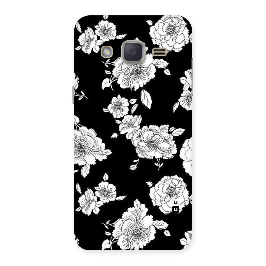 Cool Pattern Flowers Back Case for Galaxy J2