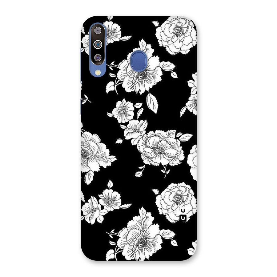 Cool Pattern Flowers Back Case for Galaxy M30