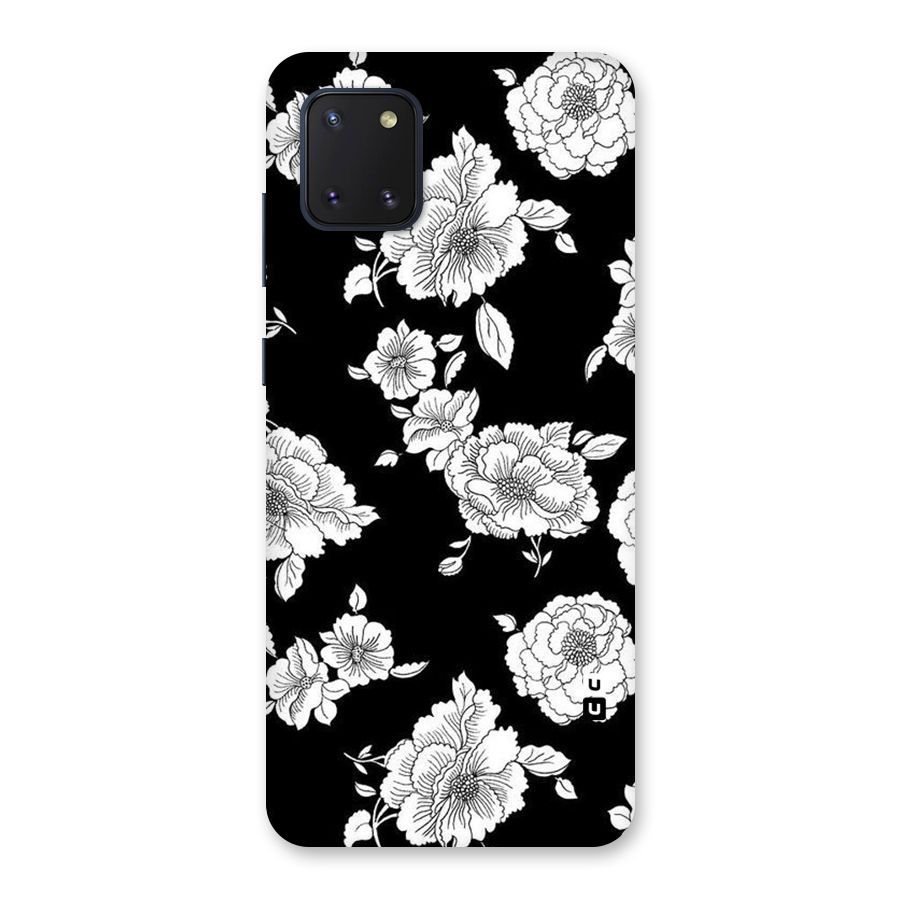 Cool Pattern Flowers Back Case for Galaxy Note 10 Lite