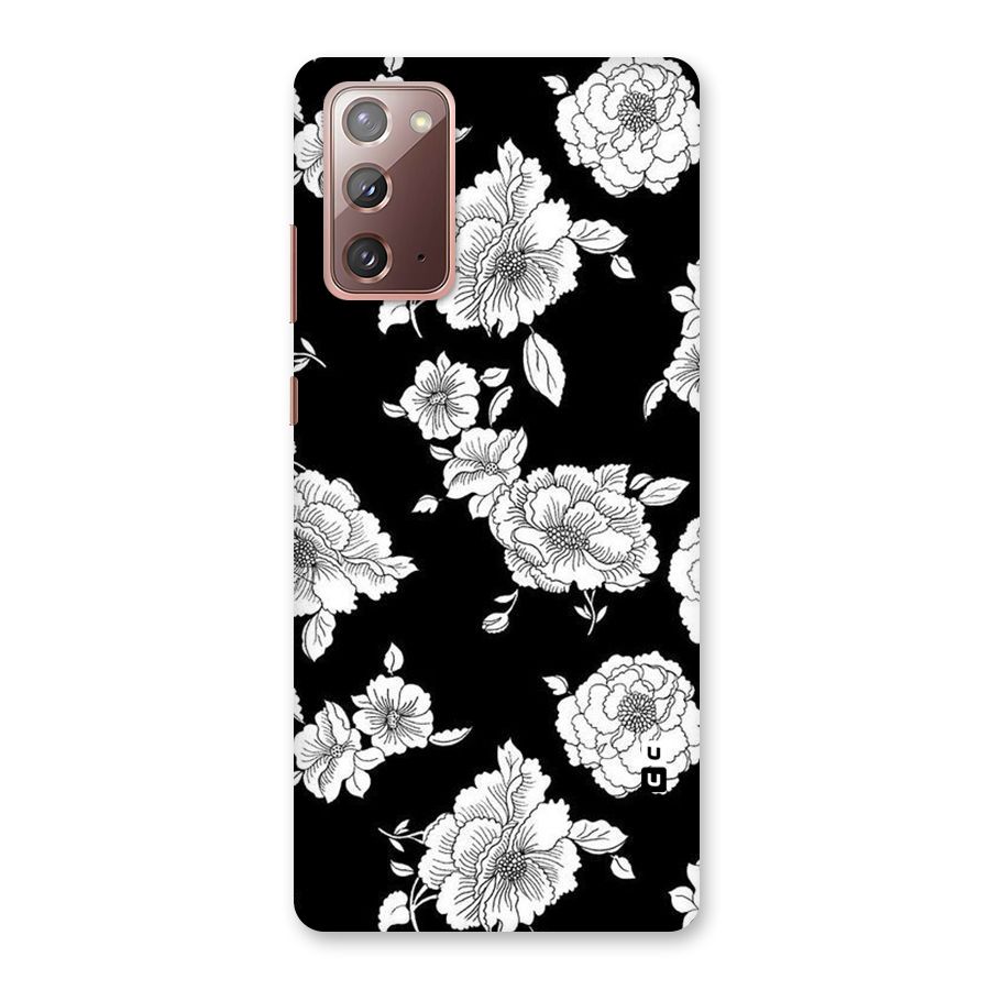 Cool Pattern Flowers Back Case for Galaxy Note 20