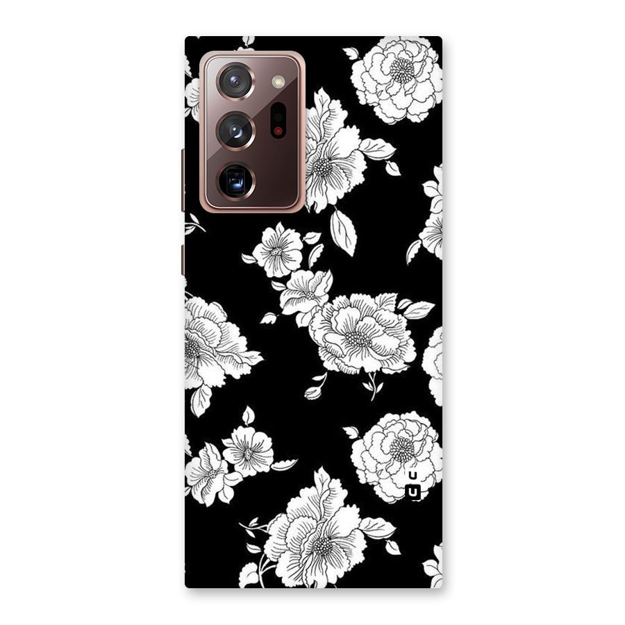 Cool Pattern Flowers Back Case for Galaxy Note 20 Ultra