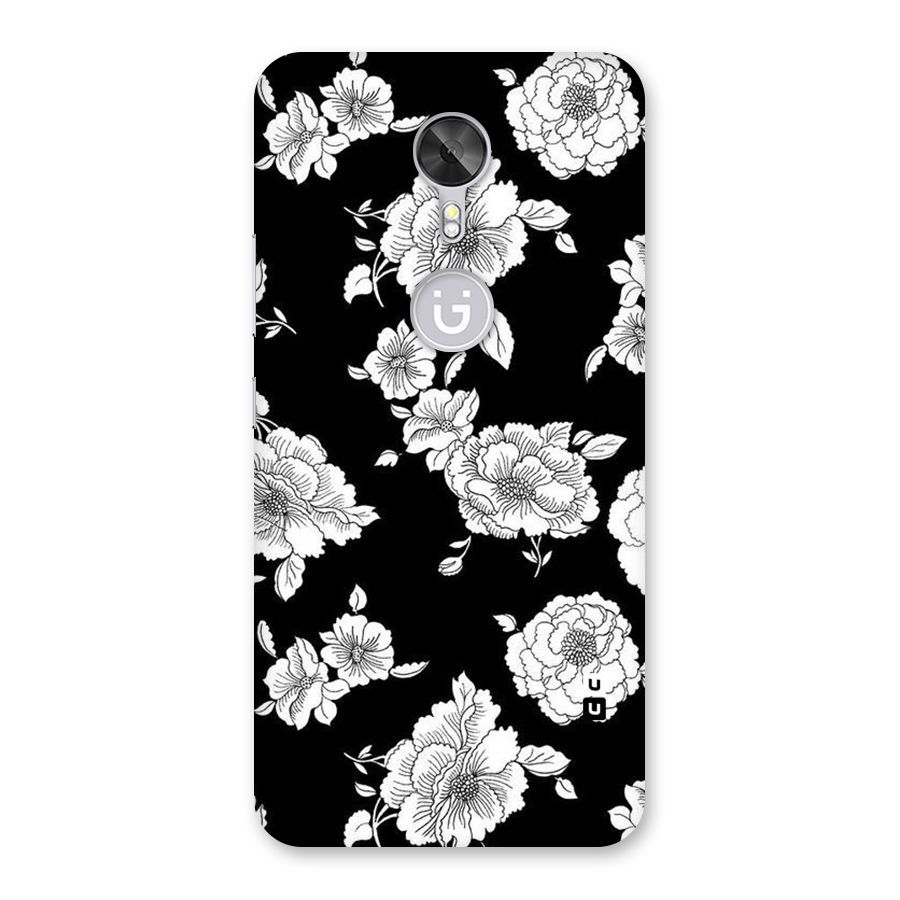 Cool Pattern Flowers Back Case for Gionee A1