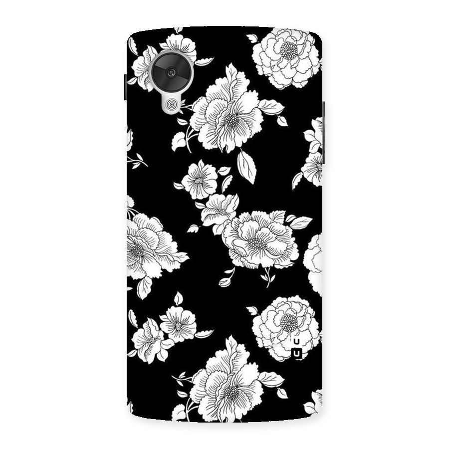 Cool Pattern Flowers Back Case for Google Nexsus 5