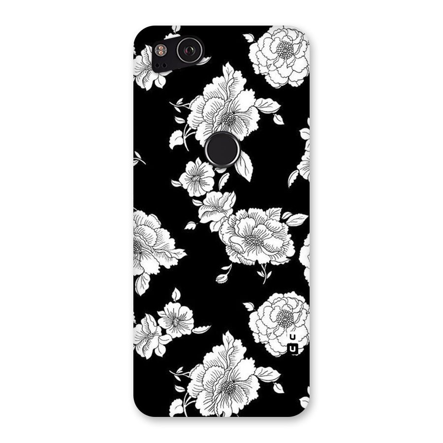 Cool Pattern Flowers Back Case for Google Pixel 2