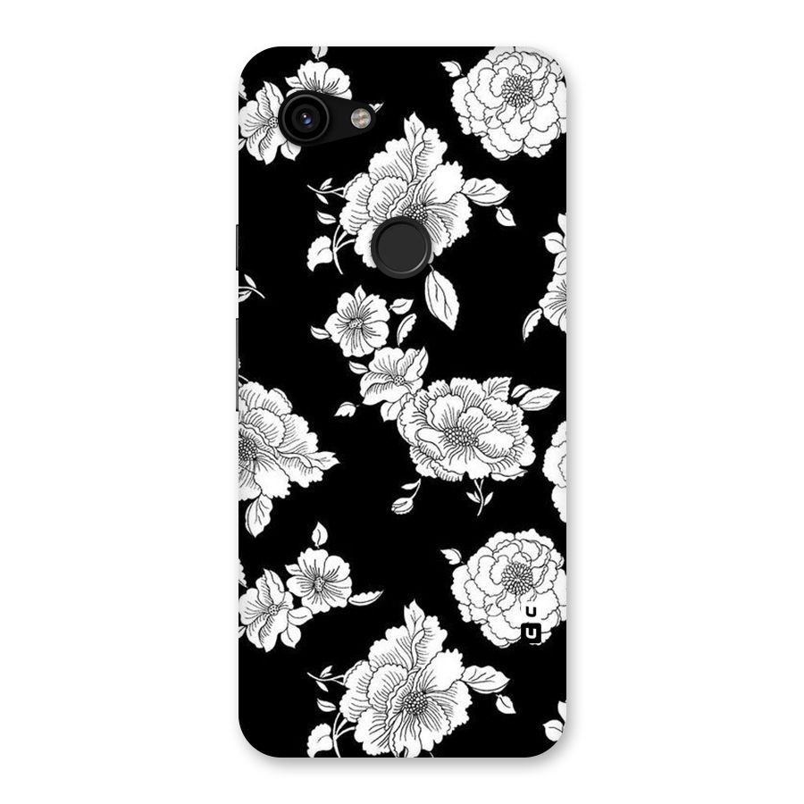 Cool Pattern Flowers Back Case for Google Pixel 3a