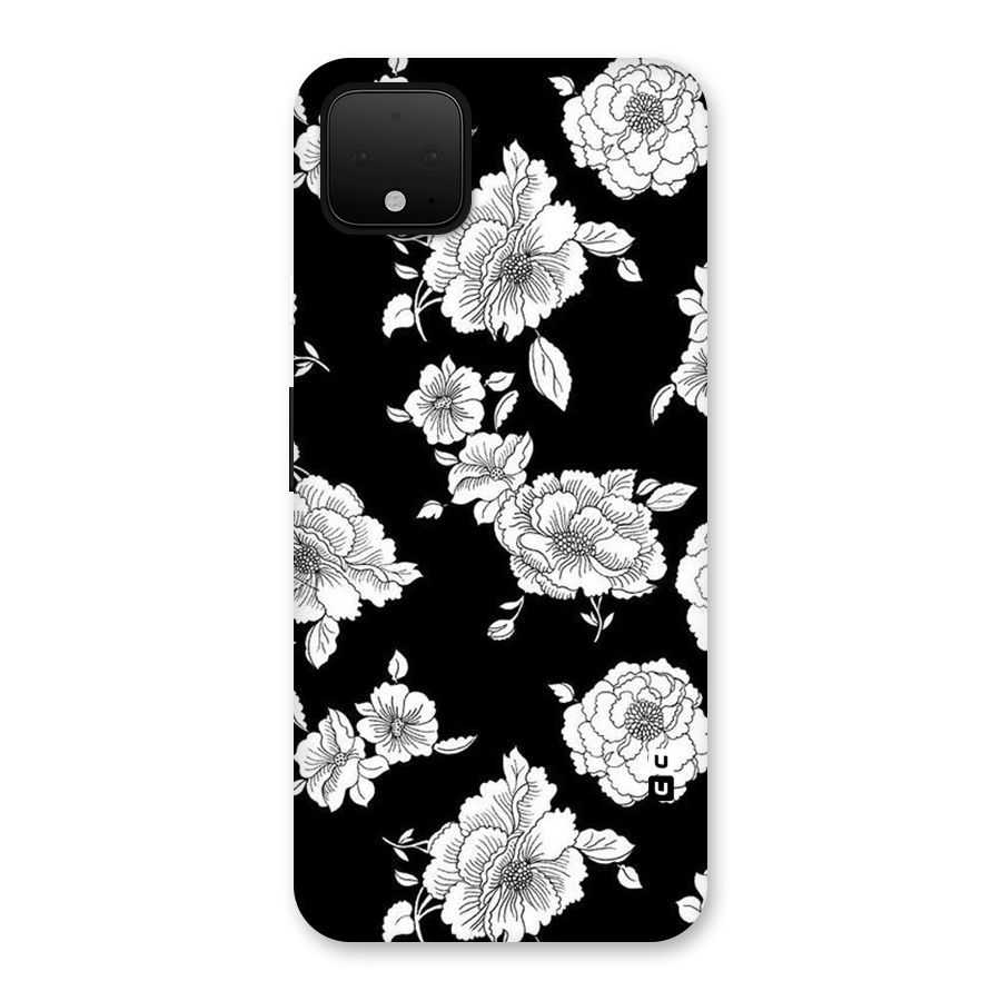 Cool Pattern Flowers Back Case for Google Pixel 4 XL