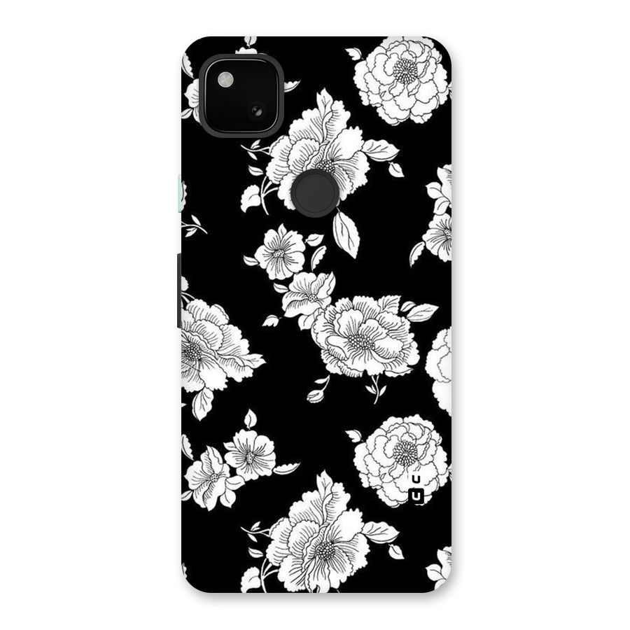 Cool Pattern Flowers Back Case for Google Pixel 4a