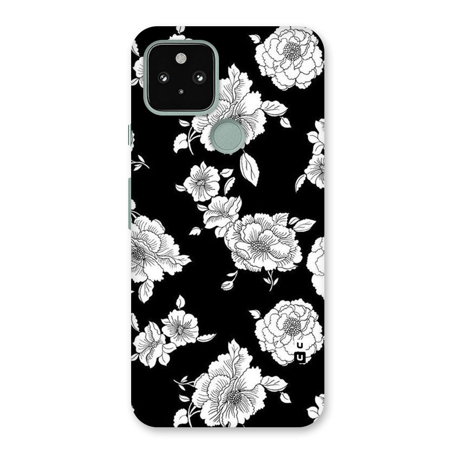 Cool Pattern Flowers Back Case for Google Pixel 5