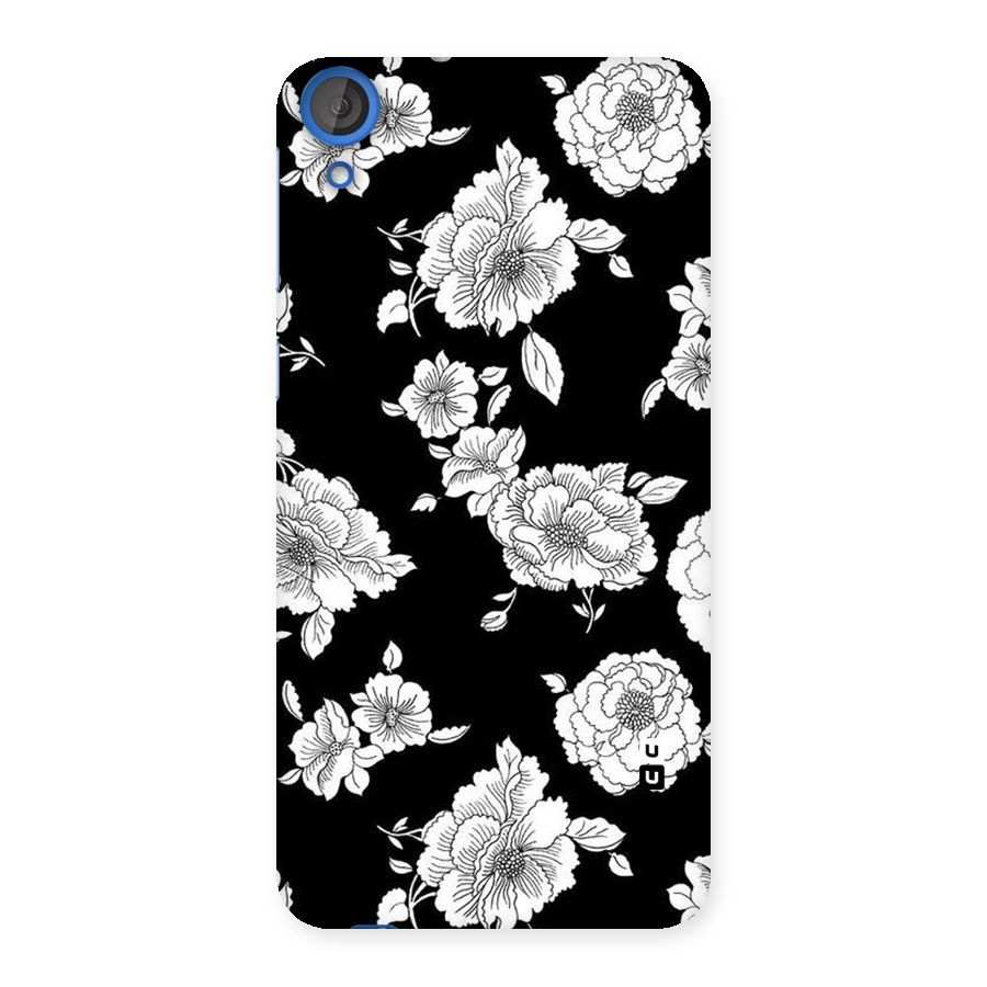Cool Pattern Flowers Back Case for HTC Desire 820s