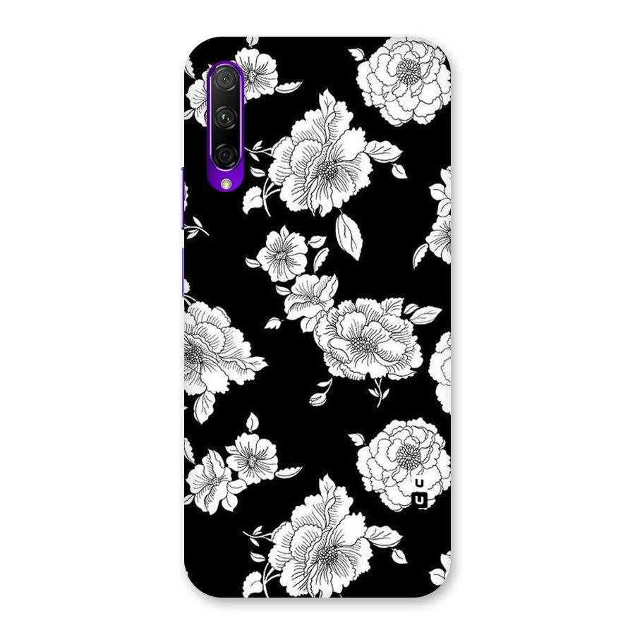 Cool Pattern Flowers Back Case for Honor 9X Pro