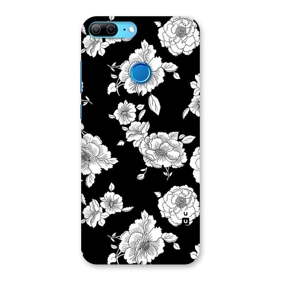 Cool Pattern Flowers Back Case for Honor 9 Lite