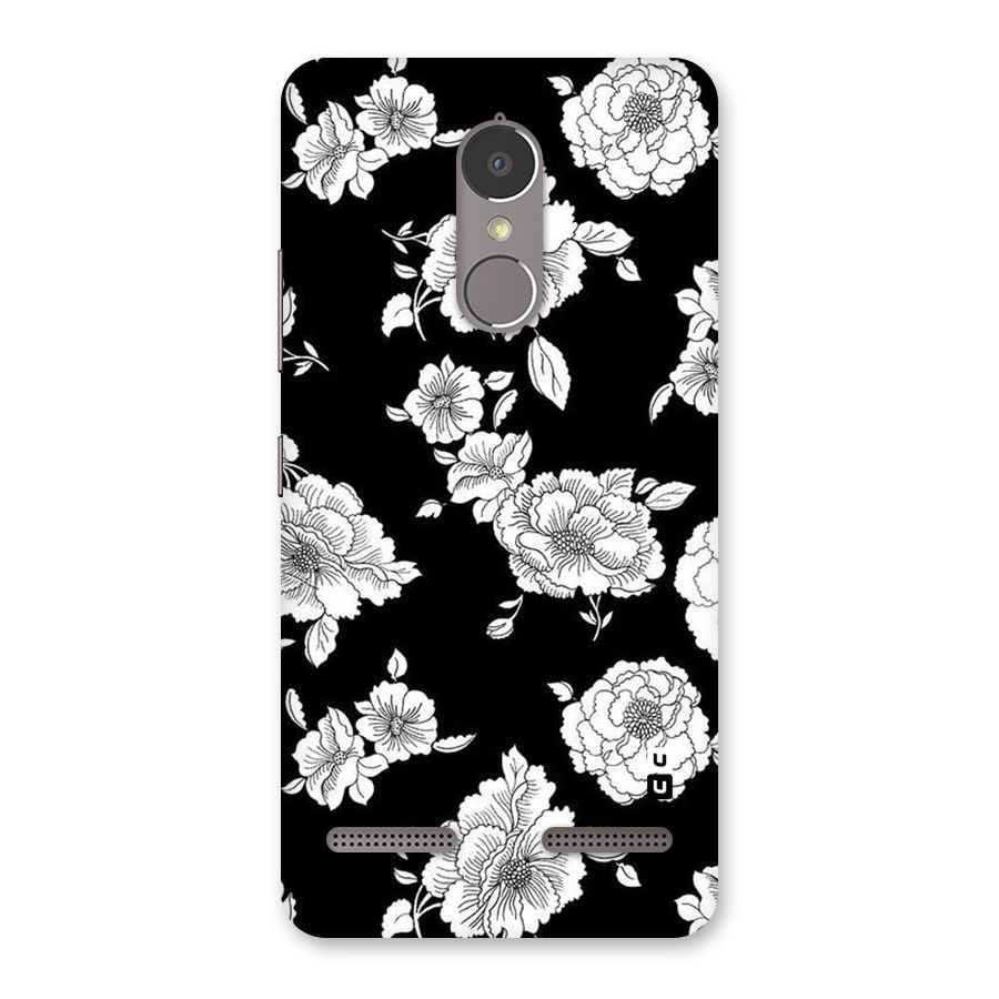 Cool Pattern Flowers Back Case for Lenovo K6 Power
