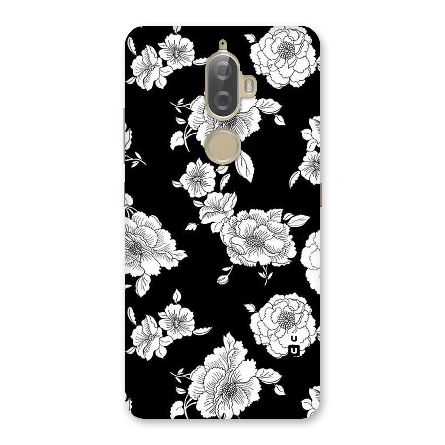 Cool Pattern Flowers Back Case for Lenovo K8 Plus