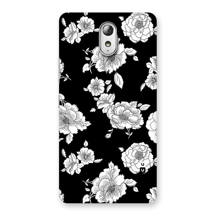 Cool Pattern Flowers Back Case for Lenovo Vibe P1M