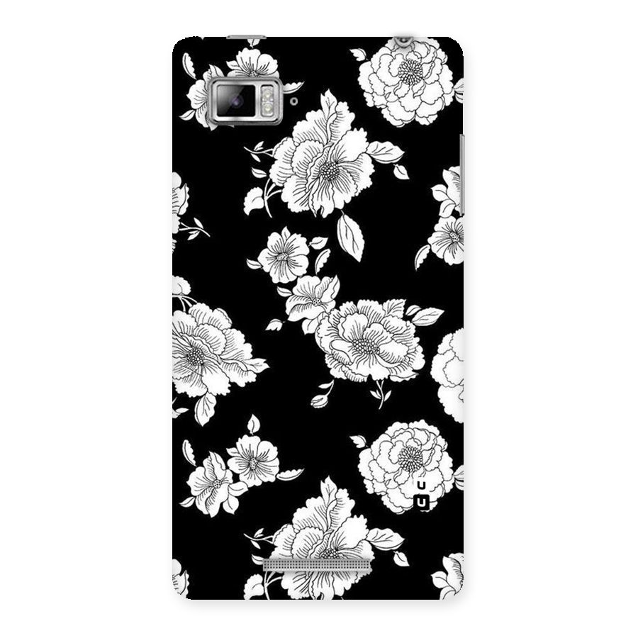 Cool Pattern Flowers Back Case for Lenovo Vibe Z K910