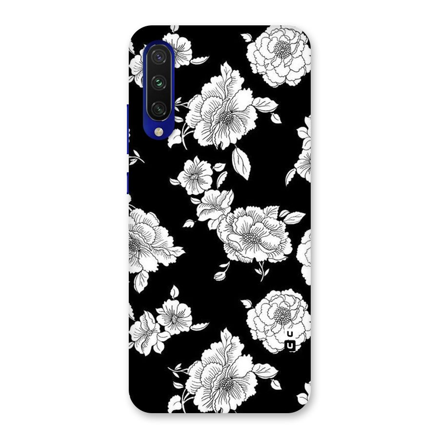 Cool Pattern Flowers Back Case for Mi A3