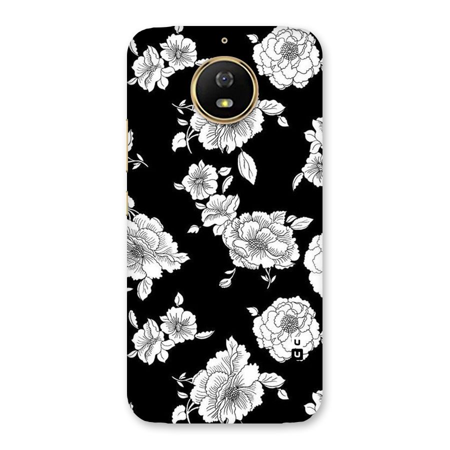Cool Pattern Flowers Back Case for Moto G5s