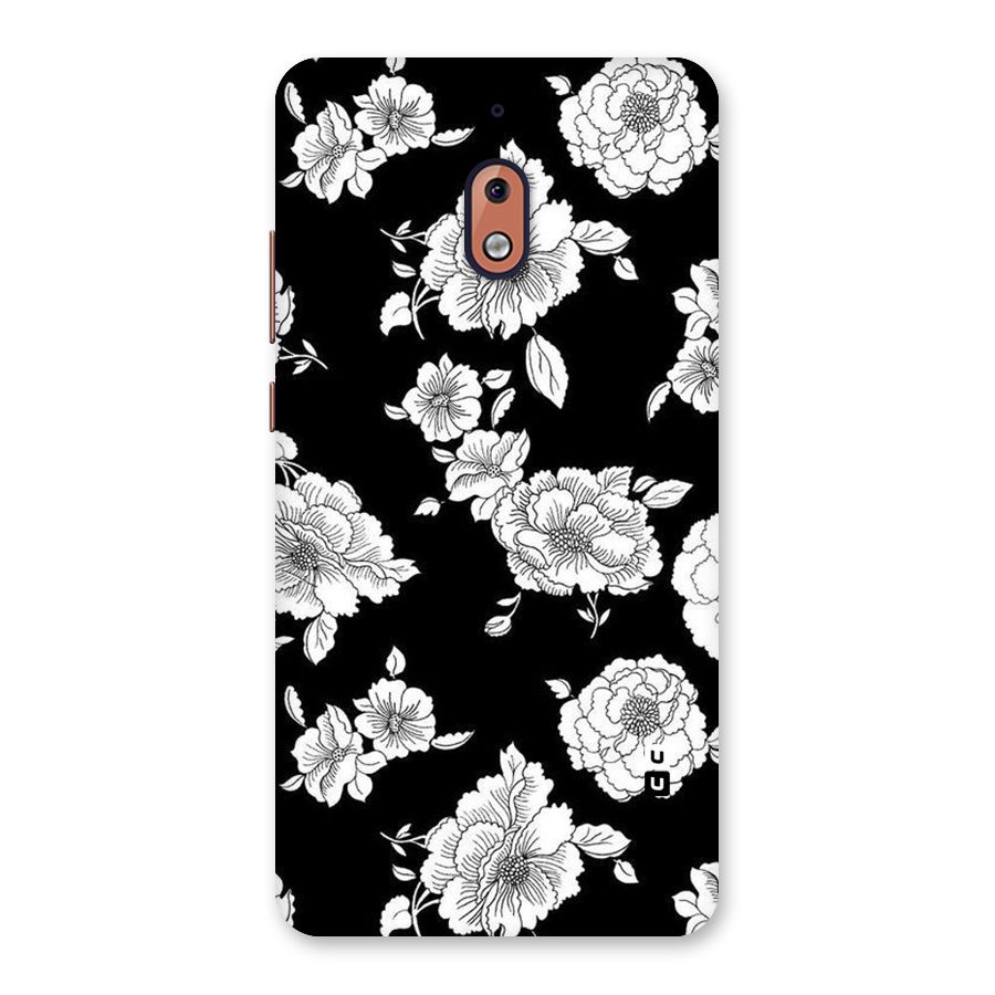 Cool Pattern Flowers Back Case for Nokia 2.1